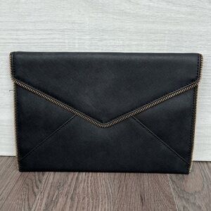 Rebecca Minkoff Zipper Clutch, Black